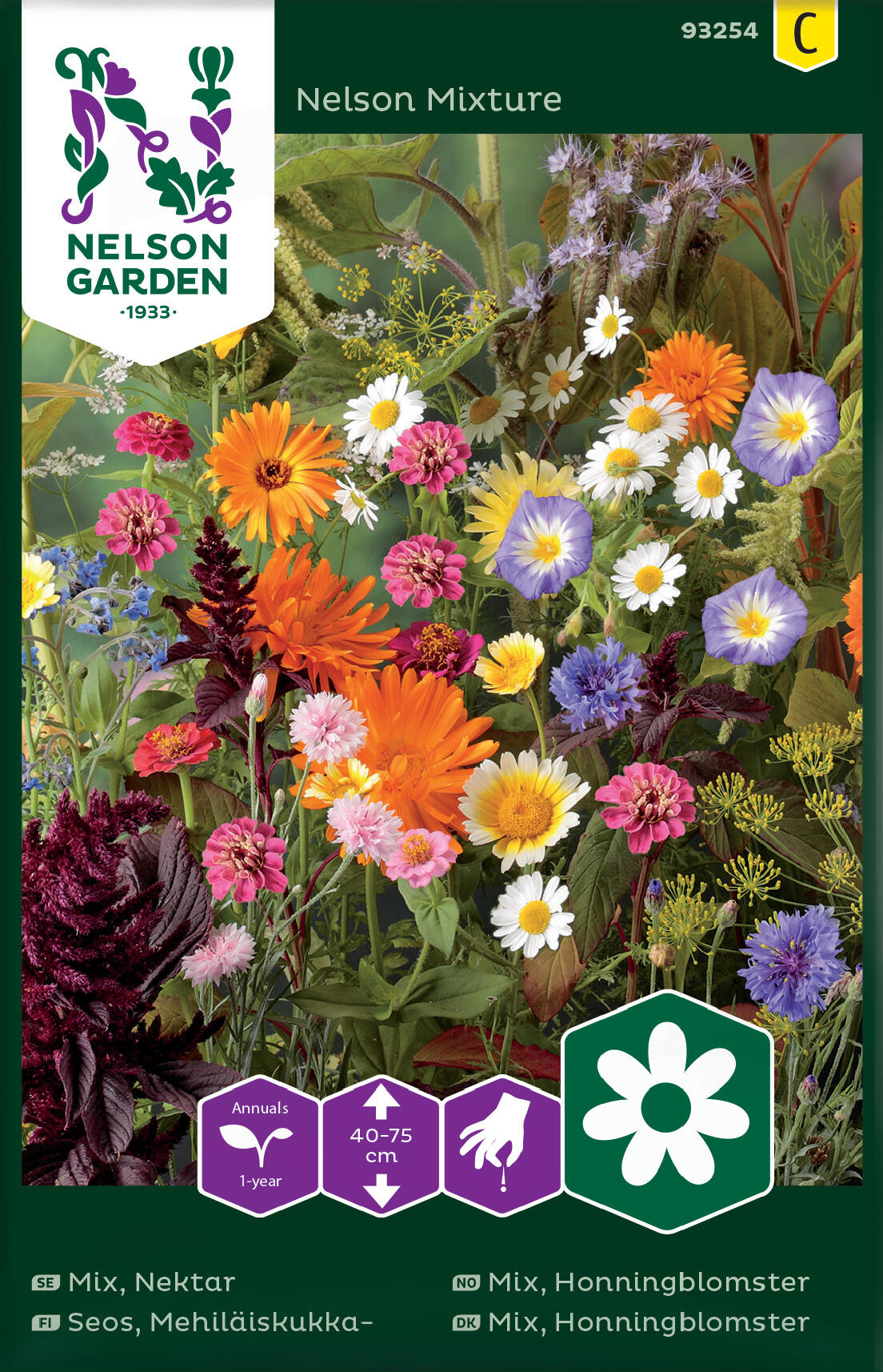 Blanda, honung blommor Nelson Blandning